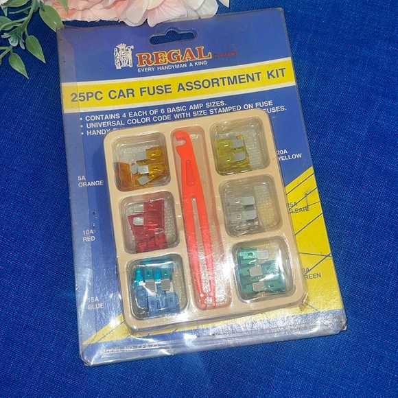 Regal CFA-25 25 PC Car Fuse Assortment Kit, - Picture 1 of 3